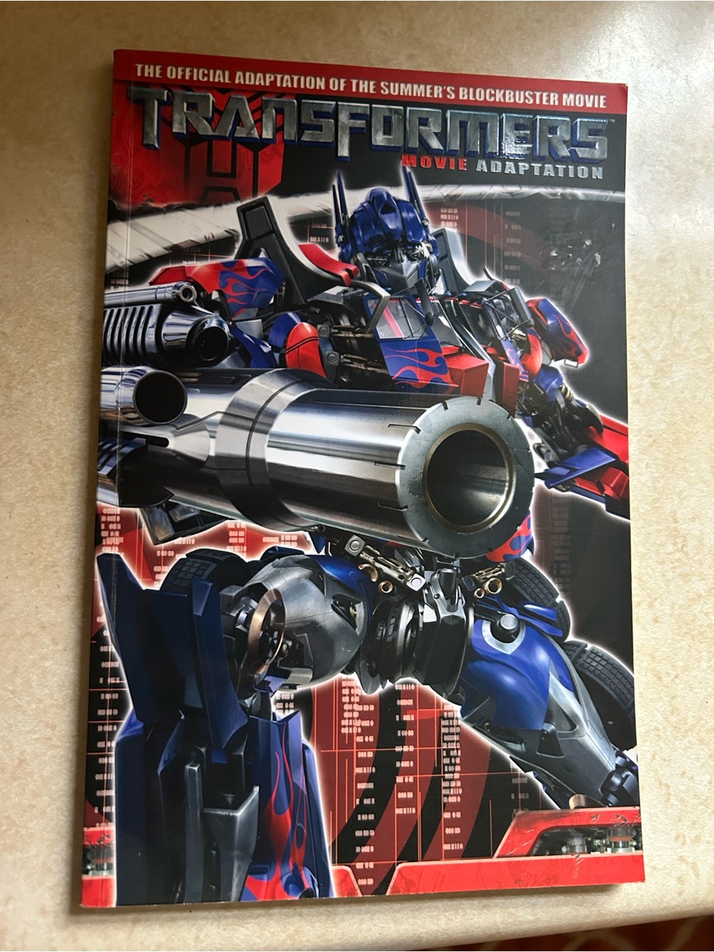 Transformers Movie Adaptation Book